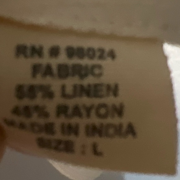 Jennifer & grace Cream Button-Up Women's Top - Picture 4 of 4